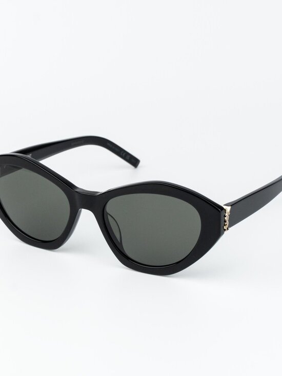 Saint Laurent Women Sunglasses Black Grey Cat Eye SLM60 006 NEW AUTHENTIC main image 5
